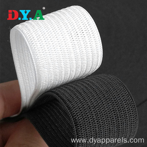 Large Stock Polyester Knitted Elastic Band for Waistband